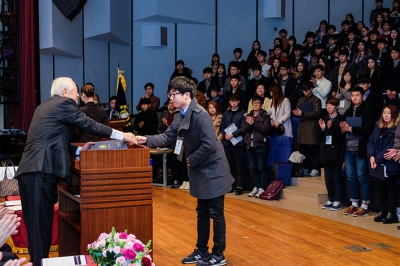 1학기 장학금수여식 16억 지원 결연장학생 140명 포함 544명