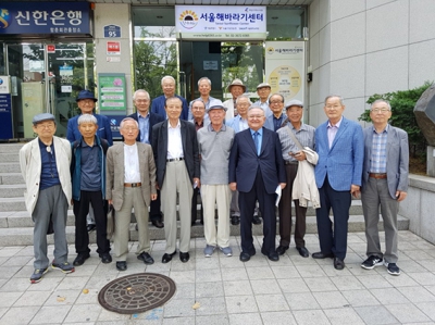 문리대57학번 심사회 입학 60주년 자축모임