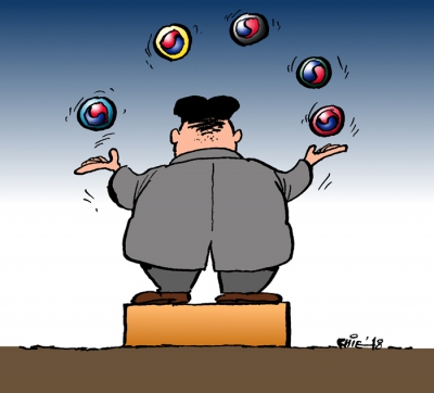 이원복 덕성여대 총장 만평