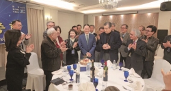 안양권동문회 정기총회 피겨스케이팅 대부 100세 이해정 동문 참석 눈길