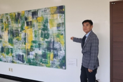 “그림 그리고 소설 쓰고 무대 서고…일단 하고 봅니다”